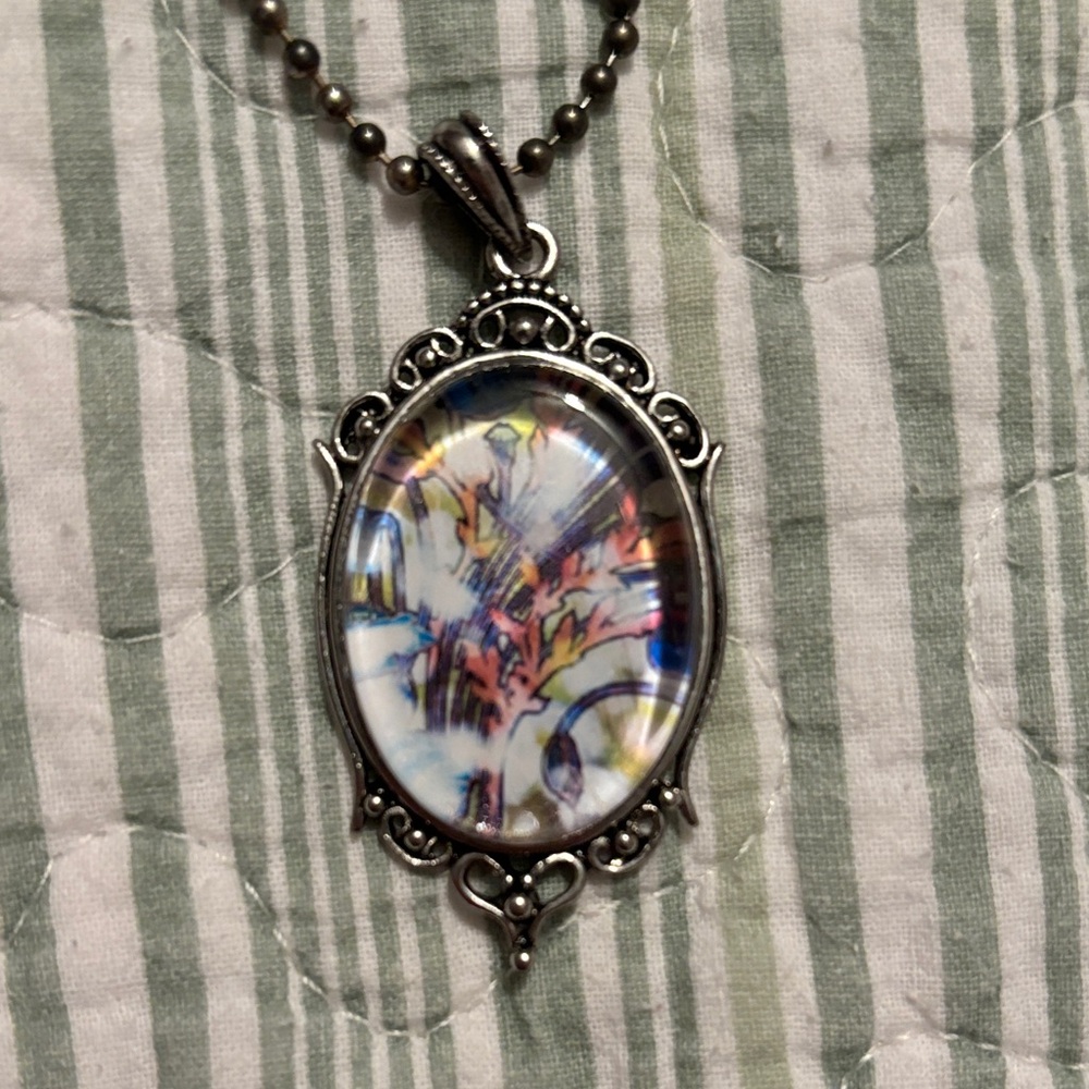 Handmade Silver Pendant Necklace